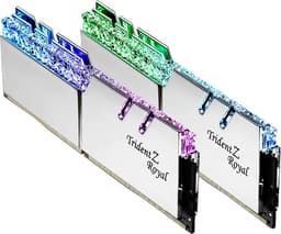 G.Skill Trident Z Royal DDR4 RAM 32GB (2x16GB) 3200MHz CL16 (sølv)