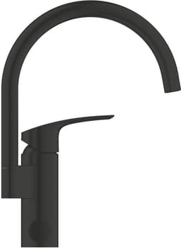Grohe Eurosmart -hana sulkuventtiilillä 317862431 (musta)