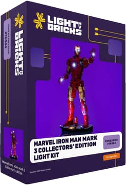 Light My Bricks Iron Man Collectors' Ed. ljuskit 76344