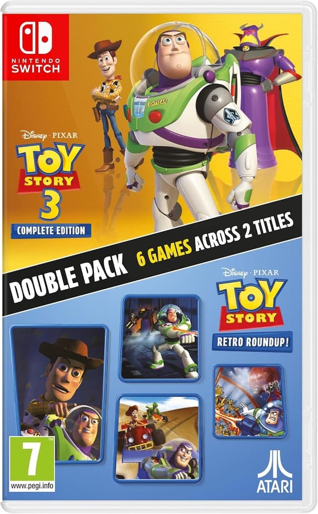Toy Story: Retro Roundup! and Toy Story (Switch)