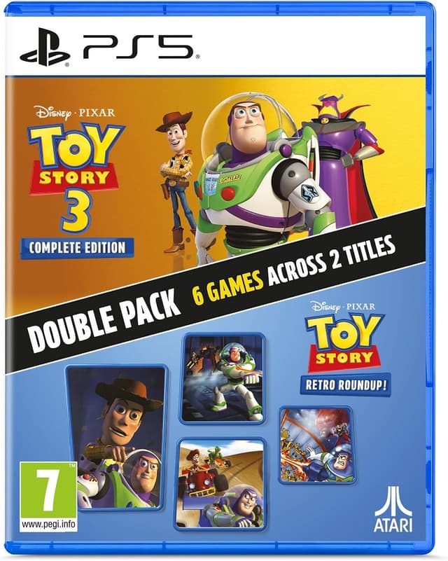 Toy Story: Retro Roundup! and Toy Story 3 (PS5)