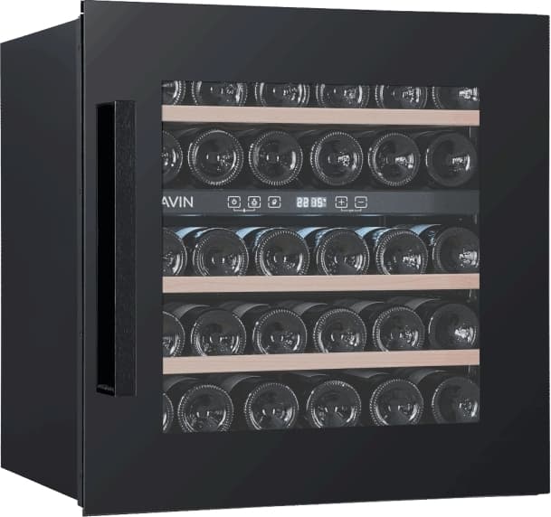 Cavin - Integrerbart vinkøleskab - Scandinavian Collection 60 Fullglass Black