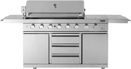 Stainless Collection - Fritstående Gasgrill med 6 brændere og infrarød PowerSear Zone