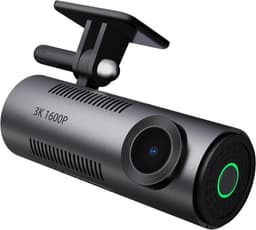 4K-autokamera WiFi-yhteydellä, jatkuvalla tallennuksella, 1600P-resoluutiolla, 170 asteen laajakulmalla ja yönäkötoiminnolla