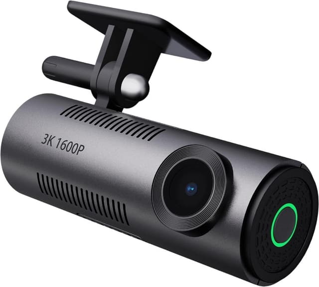 4K Dash Cam WiFi Loopinspelning 1600P 170 graders vidvinkel mörkerseende bil-DVR