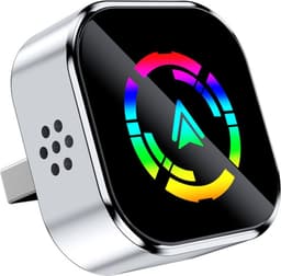 Smart Bil Interconnection Box Silver: Trådlös CarPlay & Android Auto A