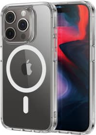 ESR Classic Hybrid (HaloLock) etui til iPhone 15 Pro (gennemsigtig)