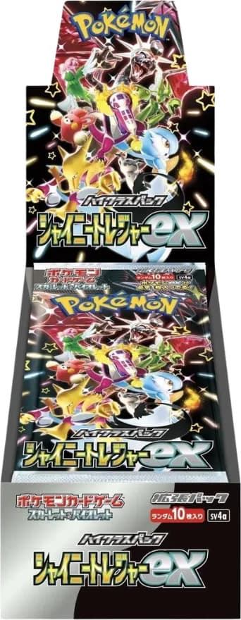 Pokemon TCG Shiny Treasures ex Booster Box (sv4a) Japansk