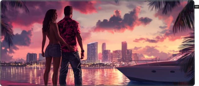CHERRY XTRFY GP5 Miami Sunset XL Gaming
