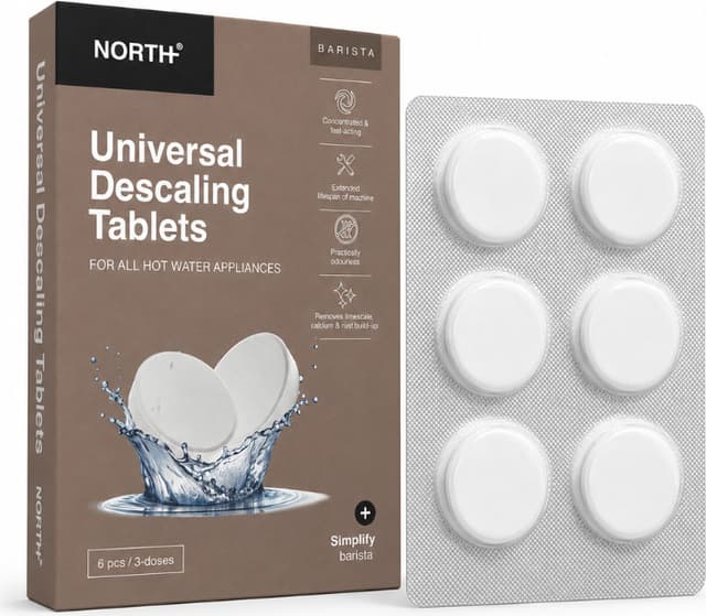 North Universal afkalkningstabletter CFEFBP100 (6 stk)