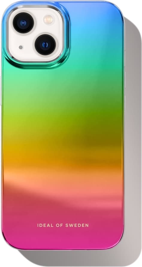 Mirror Case MagSafe iPhone 13 / 14 / 15 / 16e / 17e Rainbow