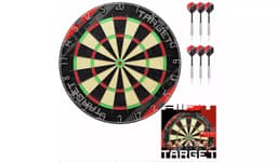 Target Darts Rift darttavla med 6 pilar
