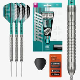 Target Darts Hydro 03 stålspetspilar (90% tungsten, 24 g)