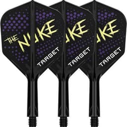 Target Darts Luke Littler K-Flex No.6 dartskafter (medium, sort)