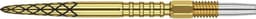 Target Darts Swiss DS dartspetsar (Surge, svart, 30 mm)