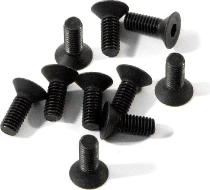 HPI Flat Head Screw M3X8Mm (Hex Socket/10Pcs)