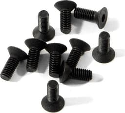 HPI Flat Head Screw M3X8Mm (Hex Socket/10Pcs)