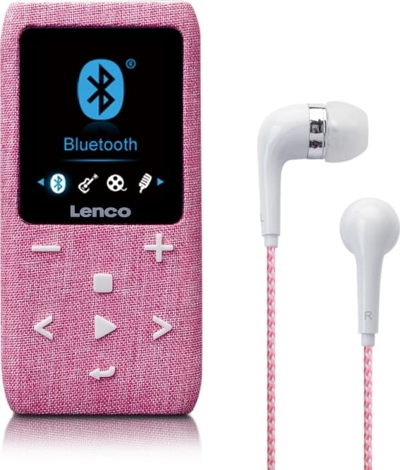 Lenco MP3/MP4-spelare med Bluetooth® 8 GB Micro SD-kort