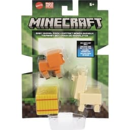 MINECRAFT Biome Builds - 8 cm - Paket med babydjur (JCN33)