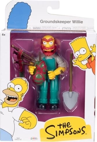 JAKKS Pacific The Simpsons 5 tums figur Groundskeeper Willie