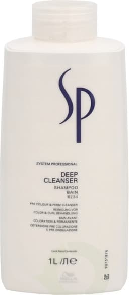 Wella SP - Deep Cleanser Shampoo 1000 ml Pre Colour & Perm Cleanser