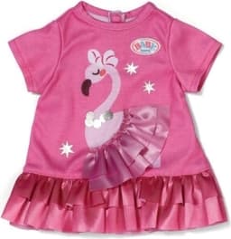 BABY Born Kjole med flamingo, 43 cm