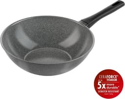 Zwilling Terreno Plus keramisk wok - grå - 28 cm