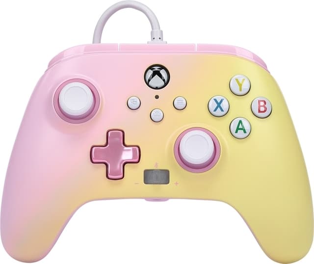 PowerA Enhanced trådbunden handkontroll, Pink Lemonade, Xbox