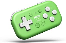 8BitDo Micro Bluetooth Gamepad, Grön, Switch / Android / Raspberry Pi