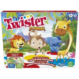 Hasbro Twister Junior 2 spel i 1 (DK/NO)