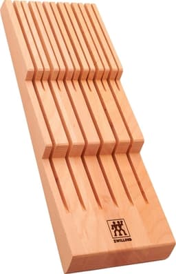 Zwilling Knivopbevaring - Bøg - 8 knive - Brun