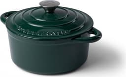 Orrefors Jernverk Gjutjärnsgryta 2,8L, Mörkgrön