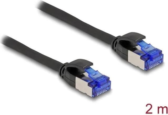 DeLOCK RJ45 Network Cable Cat.6A S/FTP Slim 2 m