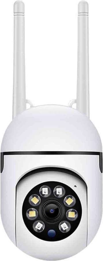 Trådlös WiFi Säkerhetskamera - 360° Mörkerseende, Fjärrstyrd HD Övervakning