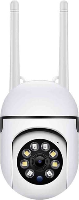 Trådlös WiFi Säkerhetskamera - 360° Mörkerseende, Fjärrstyrd HD Övervakning