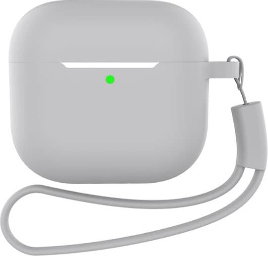 Hörlursfodral kompatibelt med AirPods Grey AirPods 4 Flat