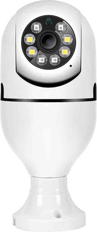 E27 Glödlampa Säkerhetskamera - 360° Trådlös WiFi Övervakningskamera