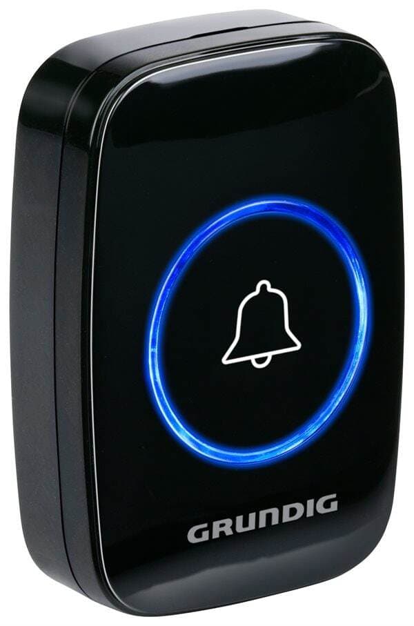 Grundig trådløs dørklokke 300 m / trådløs dørklokke med 60 signaler / dørklokke med LED-indikator