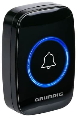 Grundig trådløs dørklokke 300 m / trådløs dørklokke med 60 signaler / dørklokke med LED-indikator