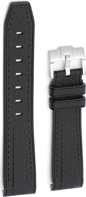 20 mm gummiklockarmband för Omega x Swatch