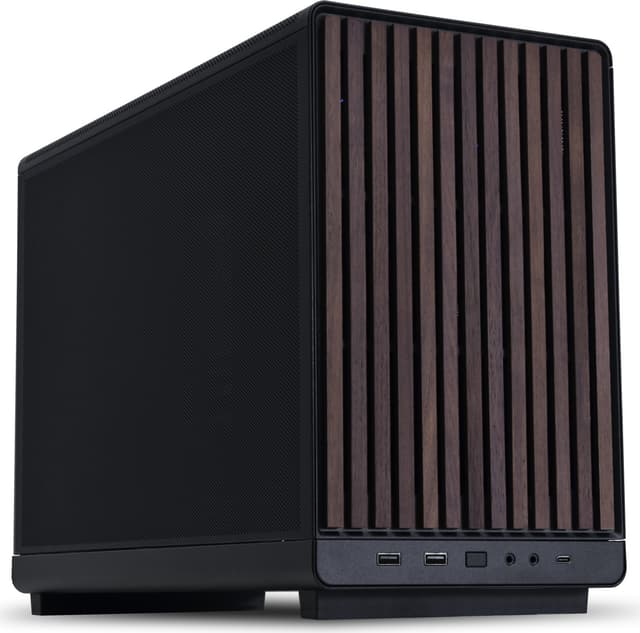 Lian Li A3-mATX WD PC kabinet (sort)