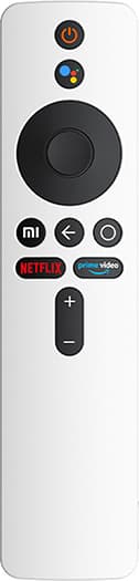 Fjärrkontrollfodral kompatibelt med Xiaomi 4K TV Mi Box S White