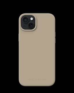 Silicone Case iPhone 15 Plus Perfect Beige
