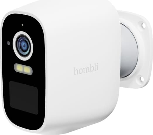 Hombli Smart batterikamera, vit