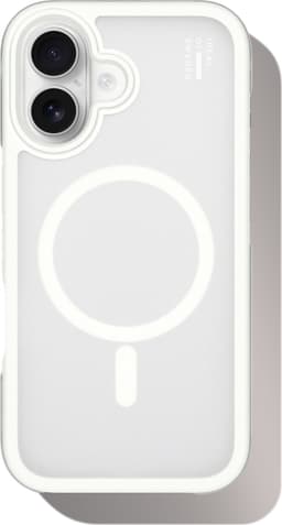 Ideal Bumper Case MagSafe iPhone 16 Cloudy White