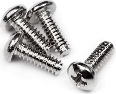 HPI Button Head Screw 4-40X8Mm (4Pcs)