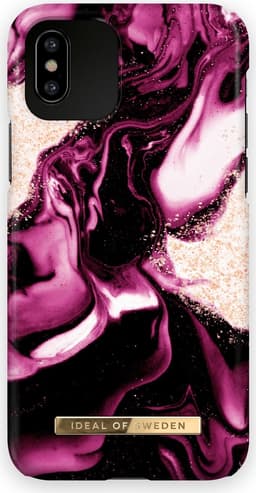 Printed Case iPhone 11 Pro / XS / X Golden Ruby