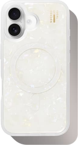 Pearlised Case MagSafe iPhone 16 White