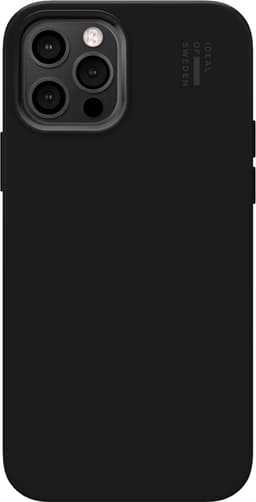 Silicone Case iPhone 12 / 12 Pro Black