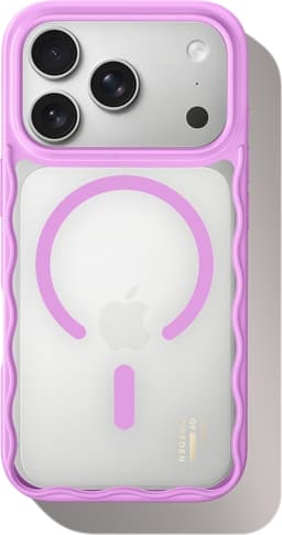 Wavy Case MagSafe iPhone 17 Pro / 18 Pro Pink